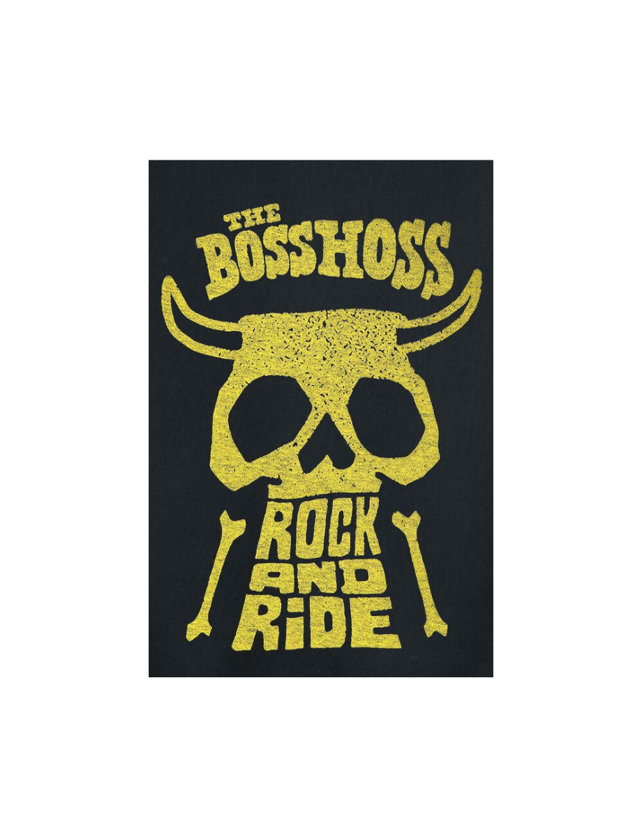 The BossHoss Rock n' Ride Hoodie Unisex Kapuzenpullover schwarz