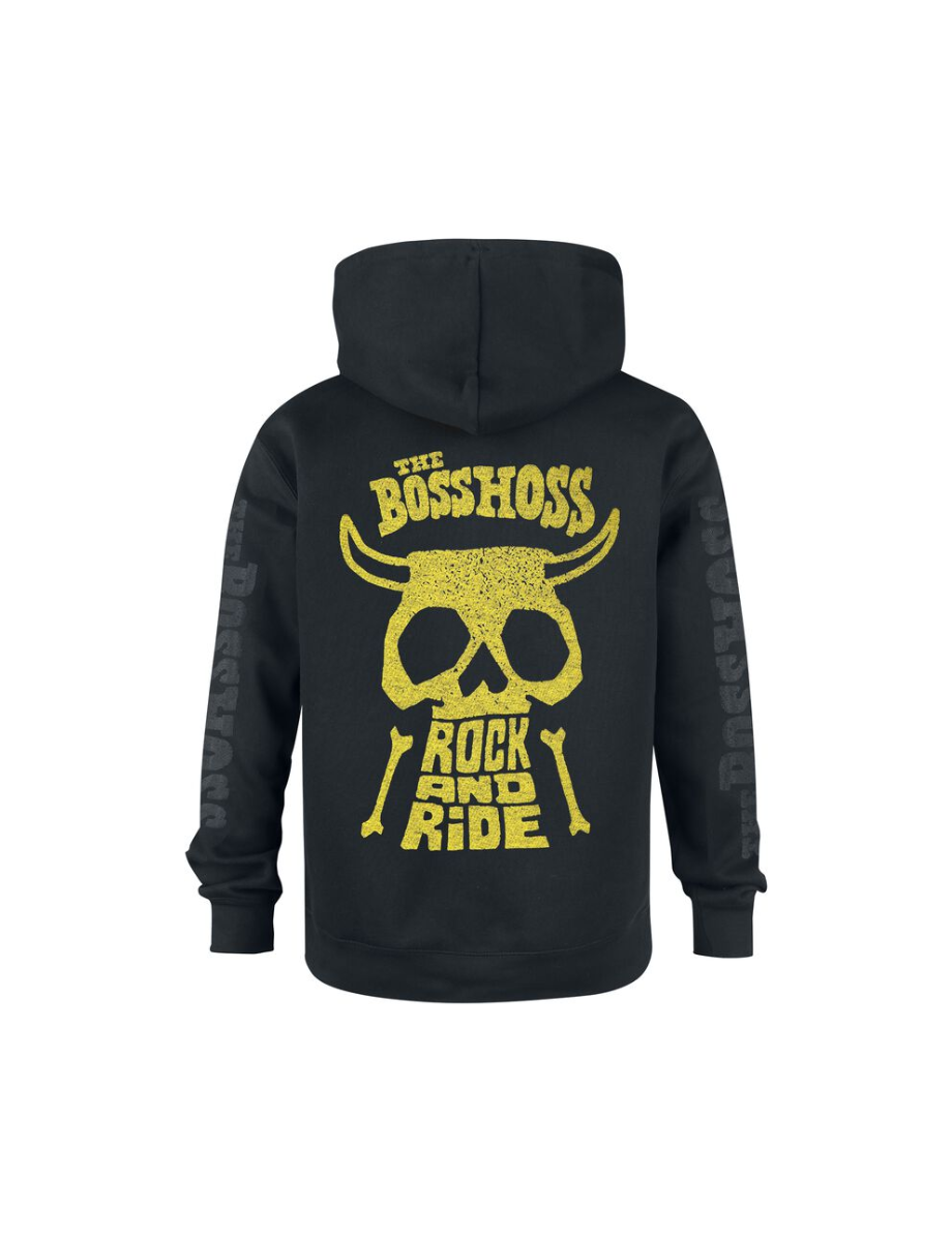 The BossHoss Rock n' Ride Hoodie Unisex Kapuzenpullover schwarz