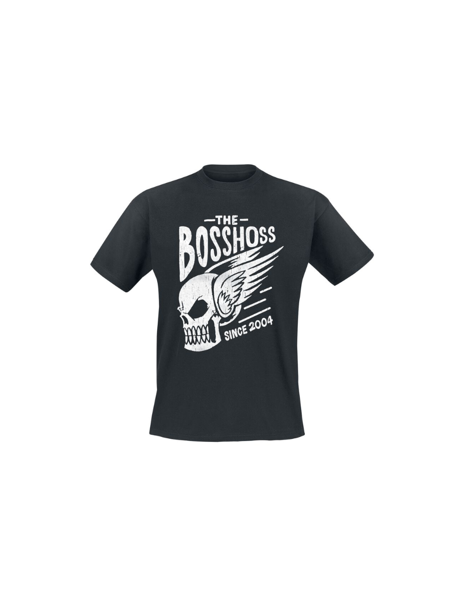 The BossHoss Flying Skull Shirt Unisex T-Shirt schwarz