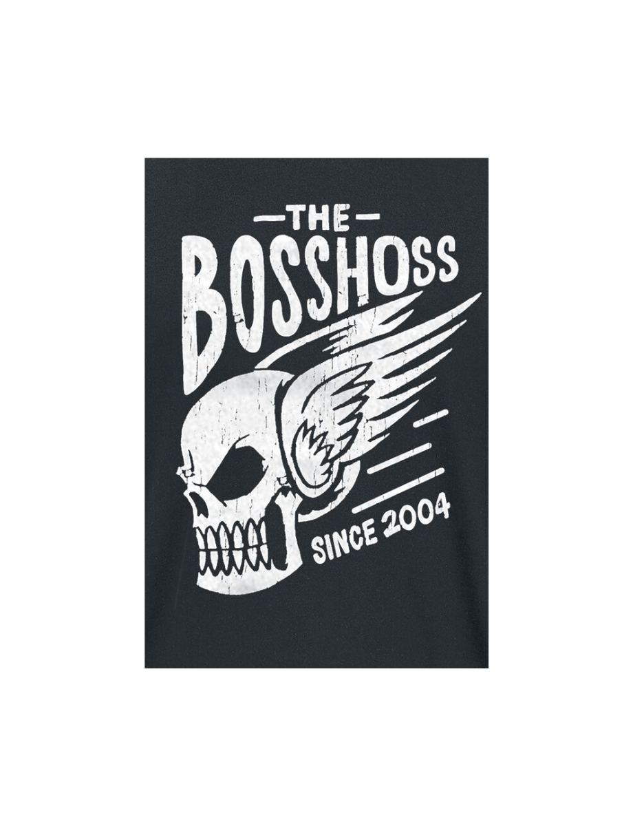 The BossHoss Flying Skull Shirt Unisex T-Shirt schwarz