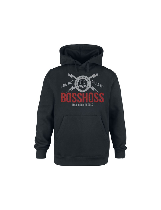 The BossHoss True Born Rebels Hoodie Unisex Kapuzenpullover schwarz