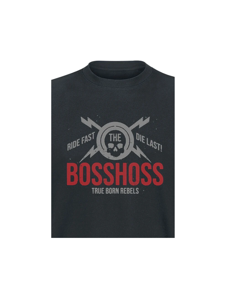 The BossHoss True Born Rebels Shirt Unisex T-Shirt schwarz